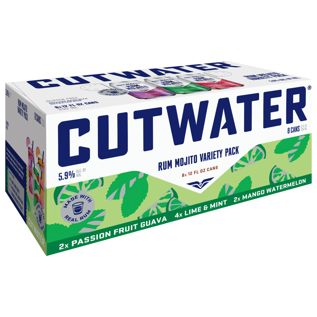 Cutwater Mojito Mixed Pack, 8 Pack, 12 fl oz Cans