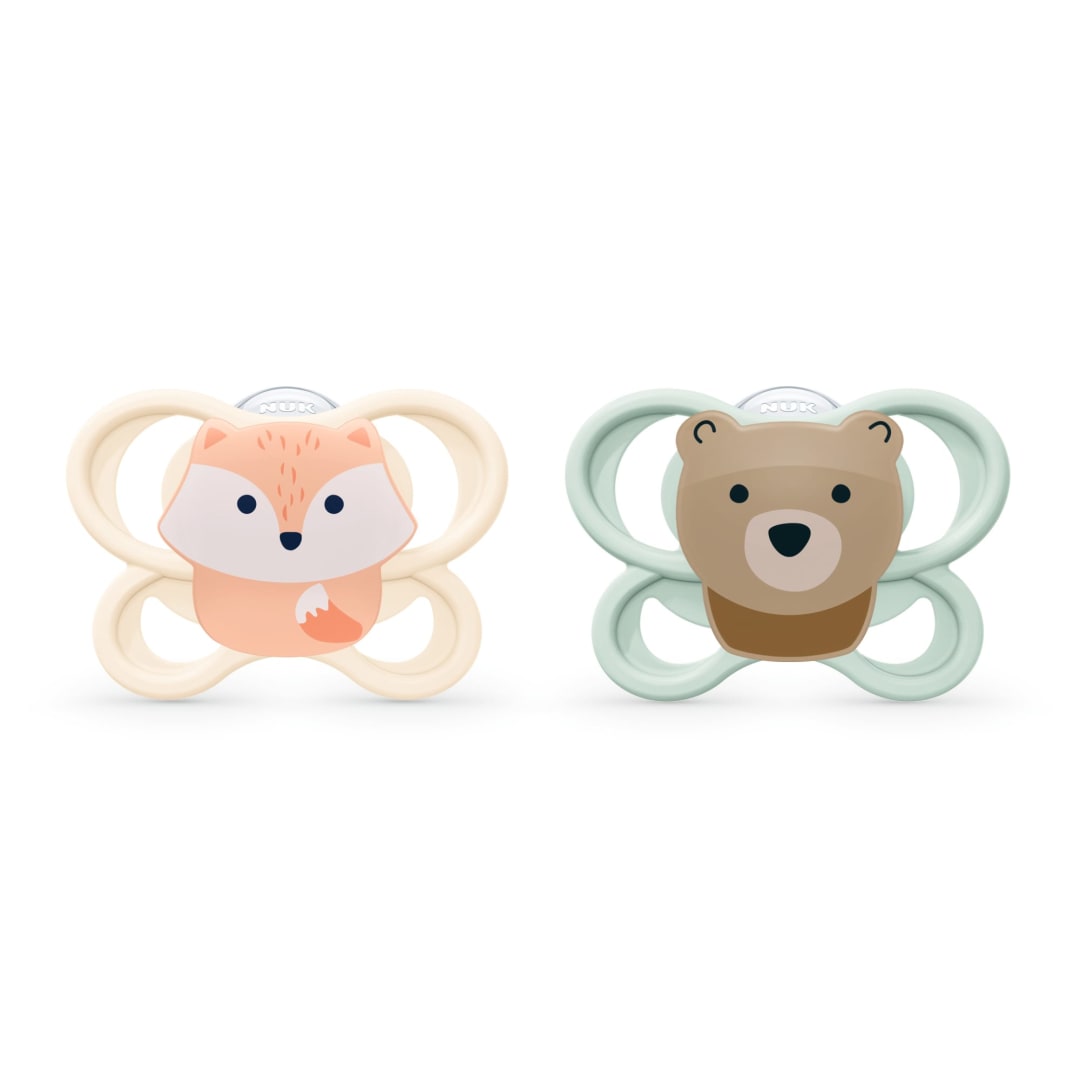 NUK® Perfect Match Air Pacifiers, 0-6 months, 2 pack