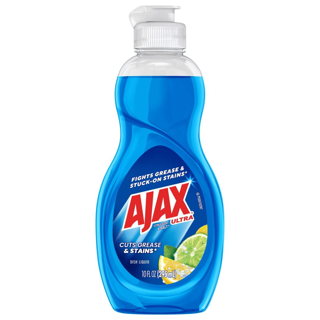 Ajax Ultra Liquid Dish Soap, Citrus Scent + Salt - 10 Fluid Ounce