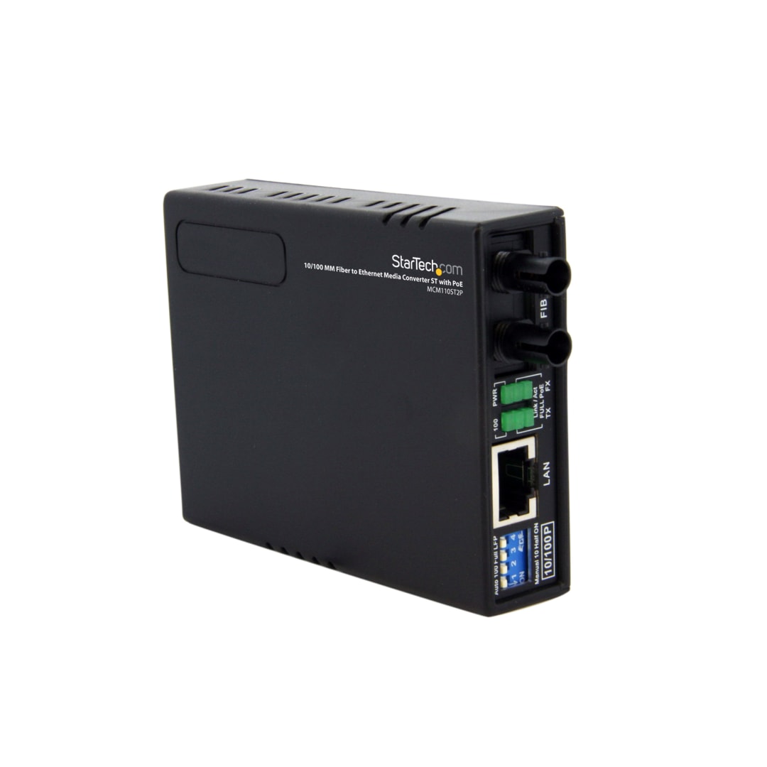 Power over Ethernet Media Converter ST