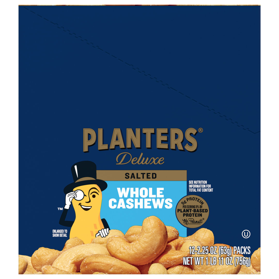 PLANTERS Deluxe Cashews Tube