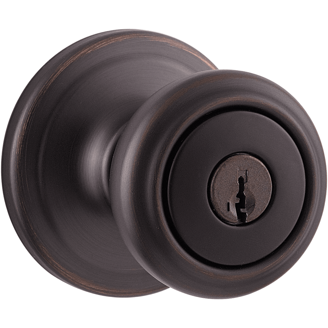 Cameron Free Interior Keyed Knob in Venetian Bronze
