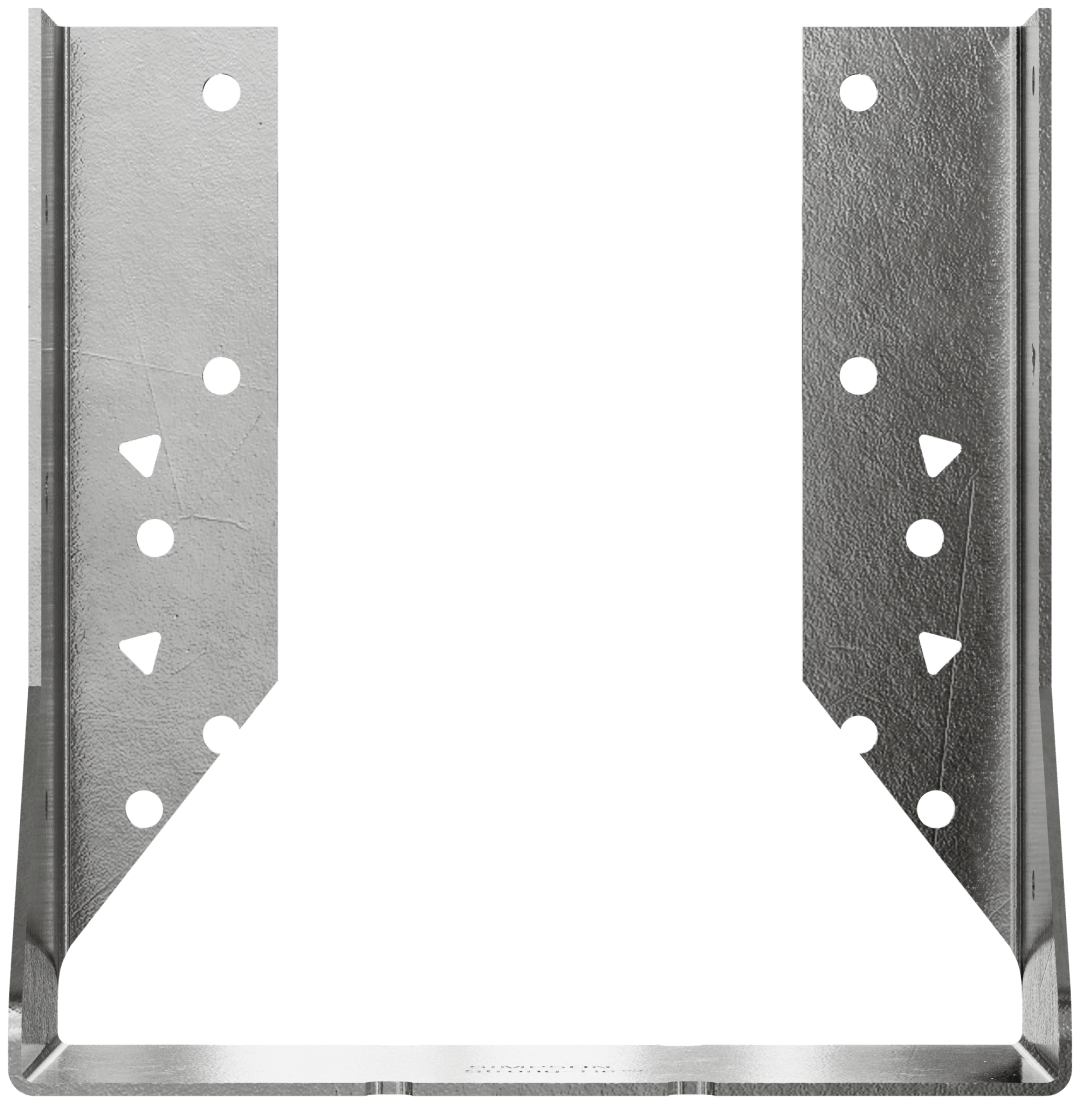Simpson Strong-Tie HUC68SS HUC Stainless-Steel Face-Mount Concealed-Flange Joist Hanger for 6x8