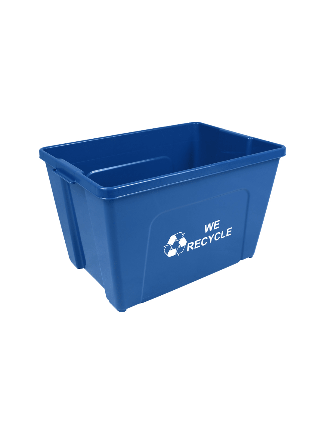 CURBSIDE - Body - True 18 - Mobius Loop-We Recycle 2 Sides - Busch Blue