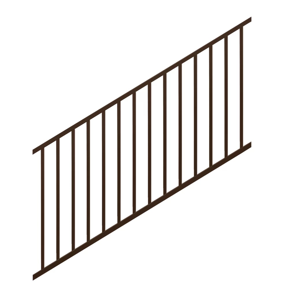 6-ft x 36-in Trex® Select™ Aluminum Railing Stair Panel in Burnished Bronze