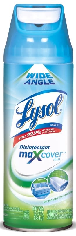 LYSOL® Max Cover™ Disinfectant Mist - Garden After Rain 6/12.5 oz.