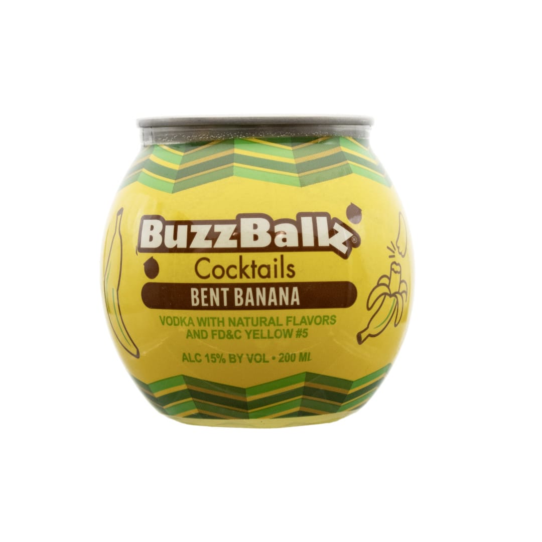 BuzzBallz Banana Cocktail 200ml 30 Proof