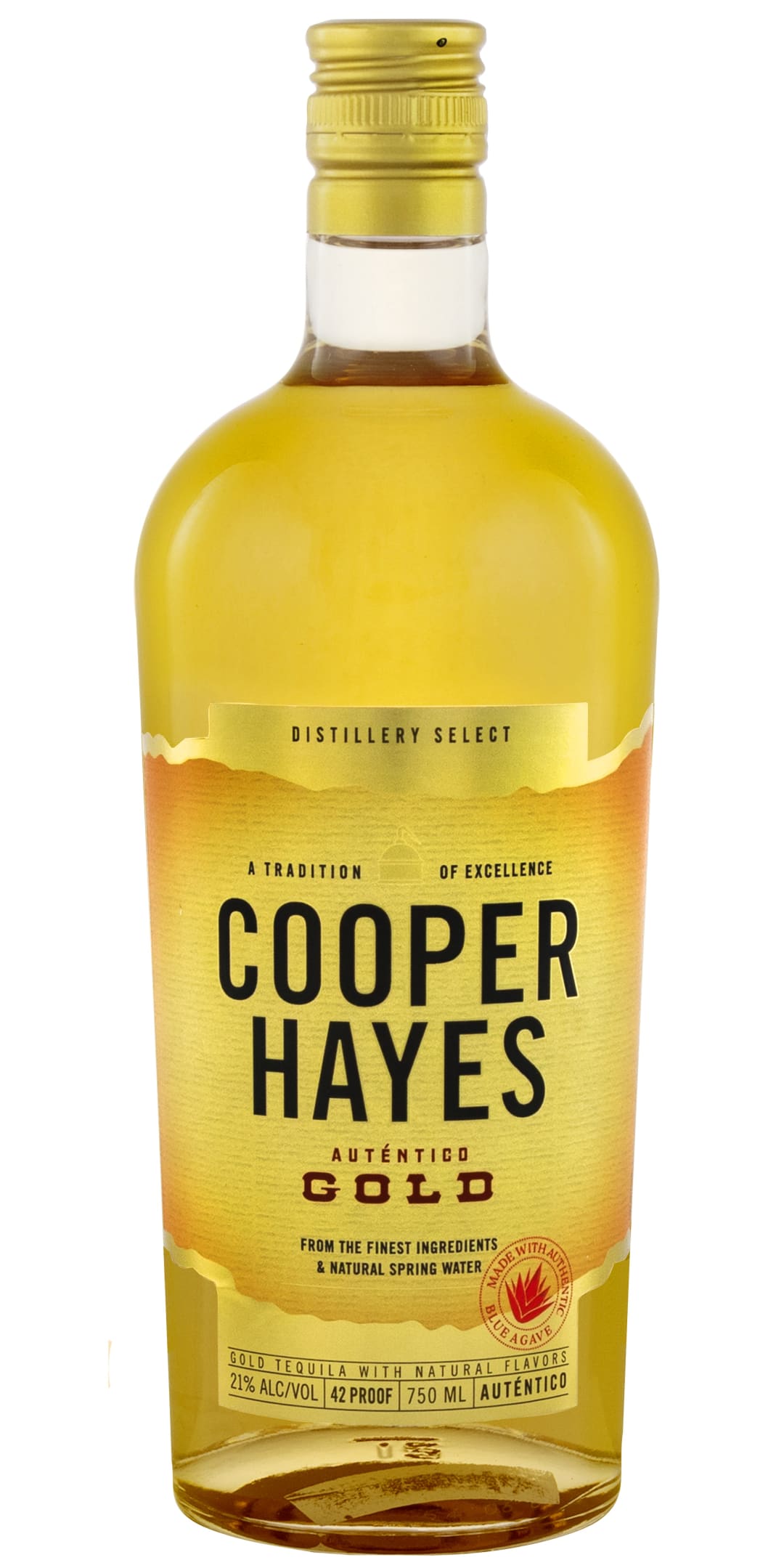 Cooper Hayes Gold Tequila 750ml 42 Proof