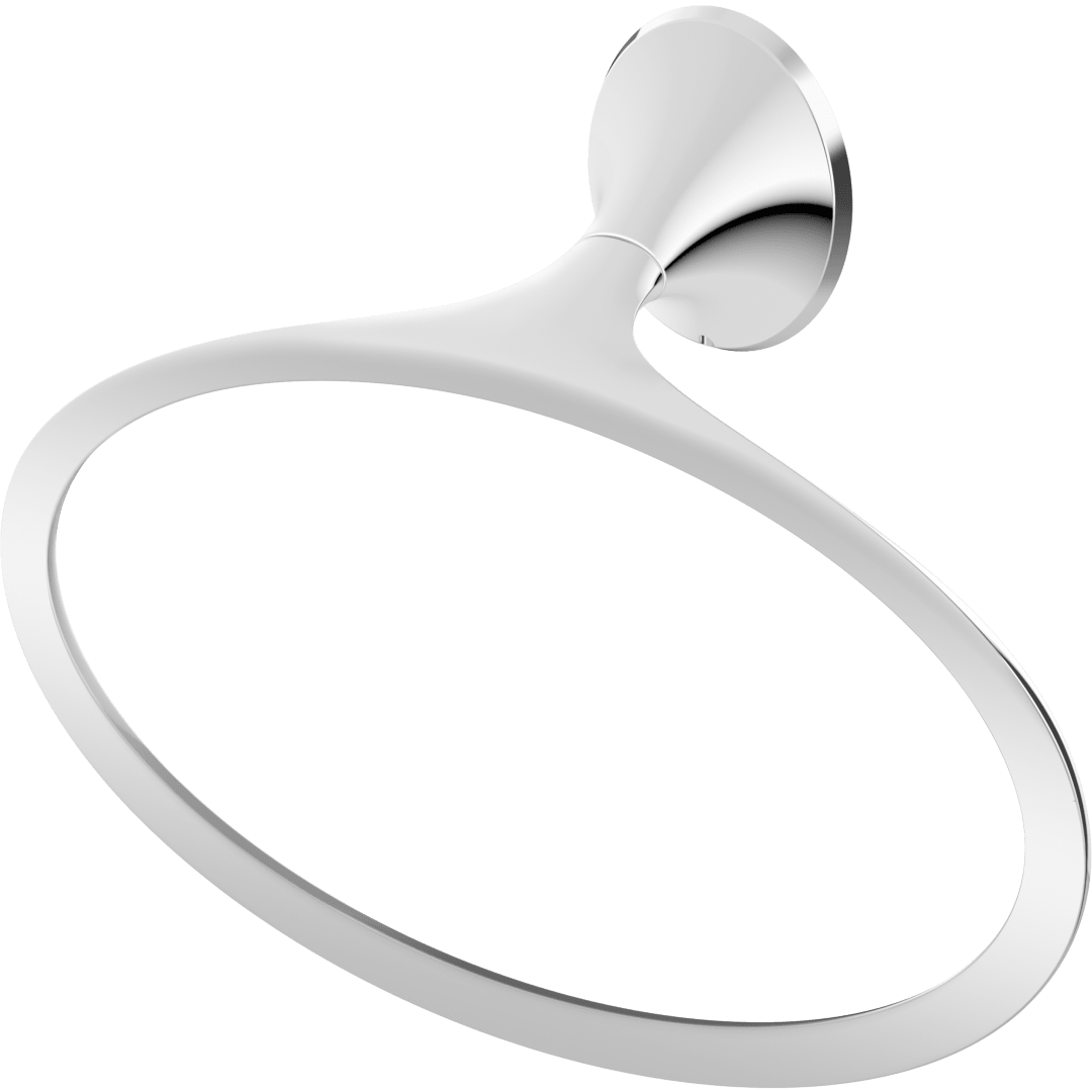 Rhen Towel Ring in Polished Chrome