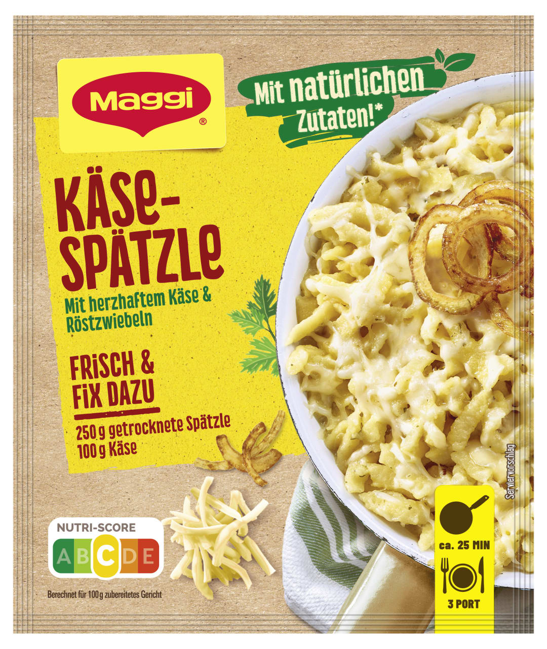 MAGGI FIX Käse Spätzle 30g