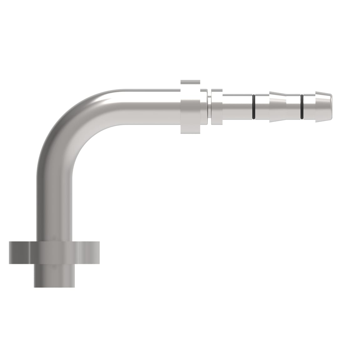 Aeroquip Volvo 90° Pad Style Connection Ez Clip