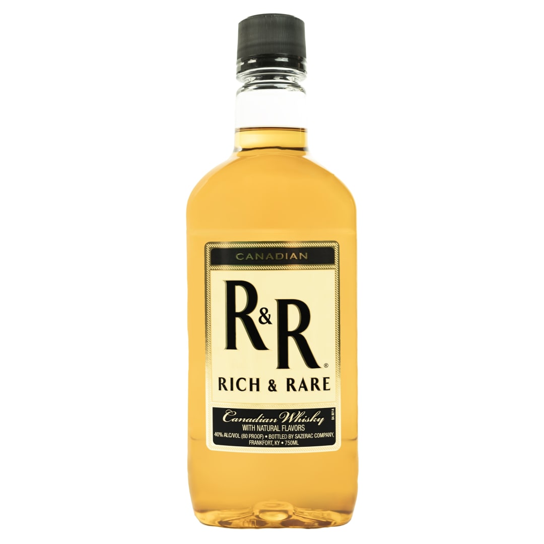 Rich And Rare Canadian Whisky Plastic Bottle 750ml 80 Proof