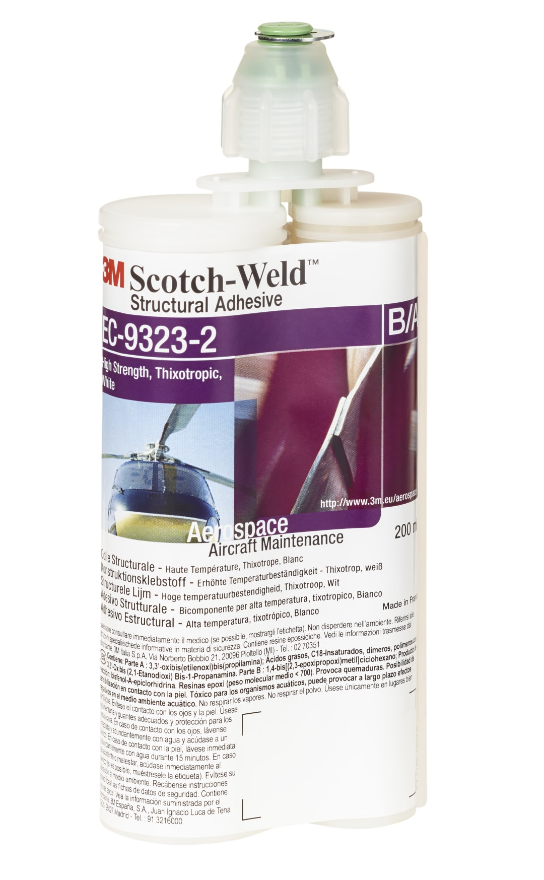 3M™ Scotch-Weld™ Epoxy Adhesive EC-9323 B/A, 20 l