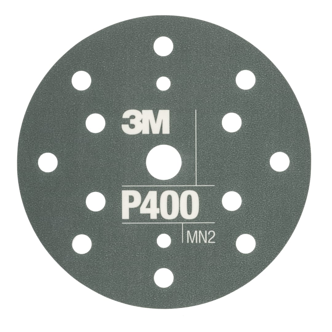 3M™ Hookit™ Esnek Disk Zımpara 270J, 150 mm, 15 Delikli, P400, 34417