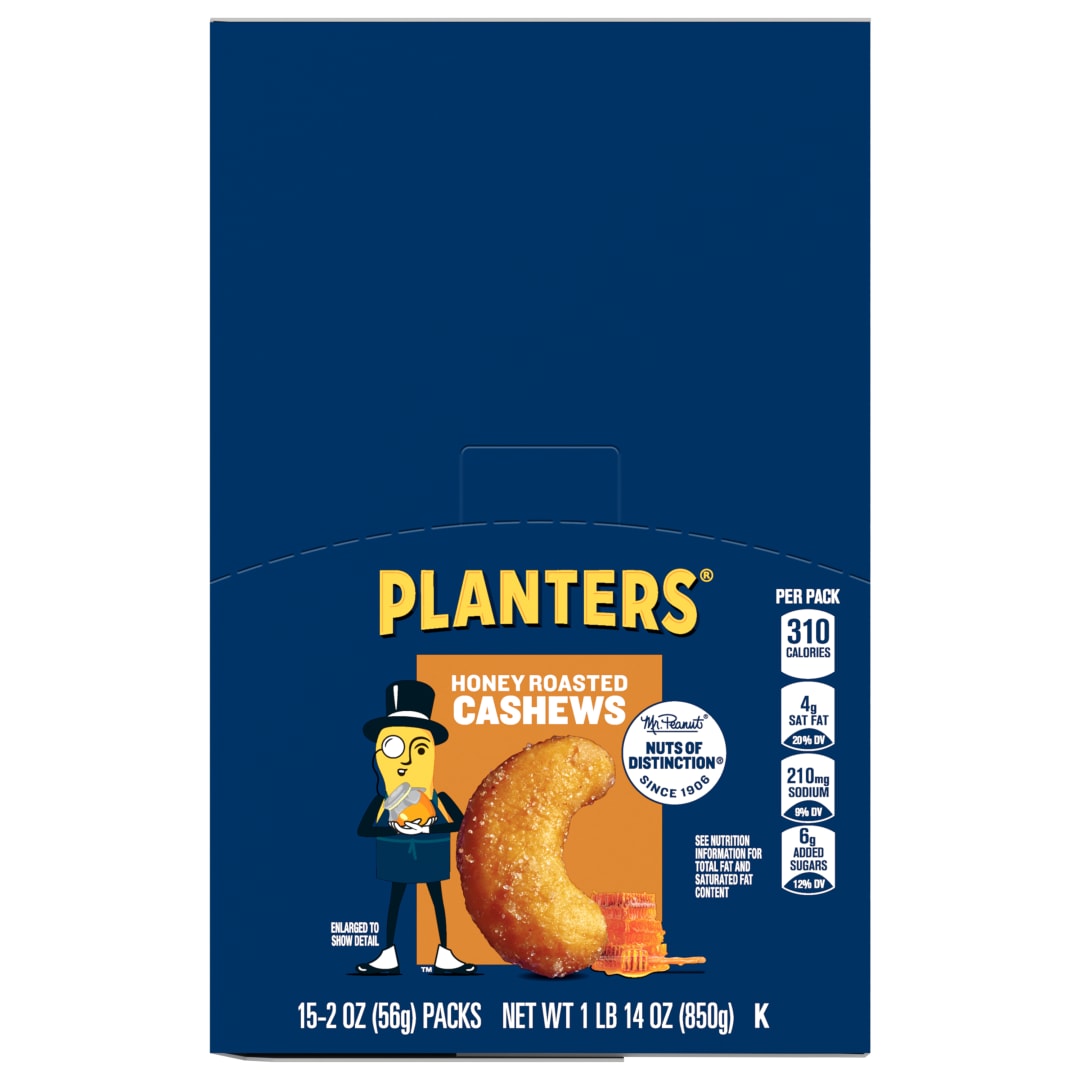 PLANTERS Honey Roasted Cashews