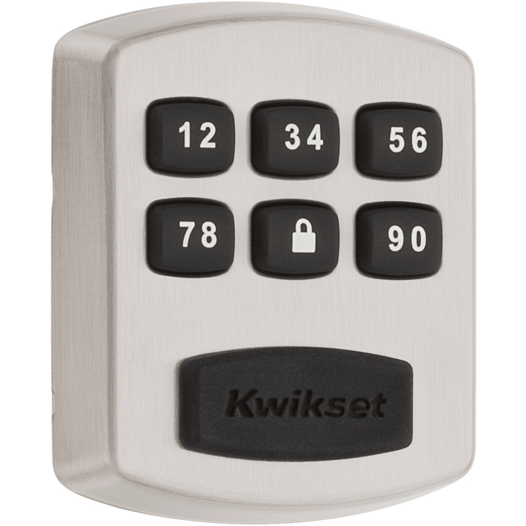 905 Keywayless Electronic Deadbolt in Satin Nickel