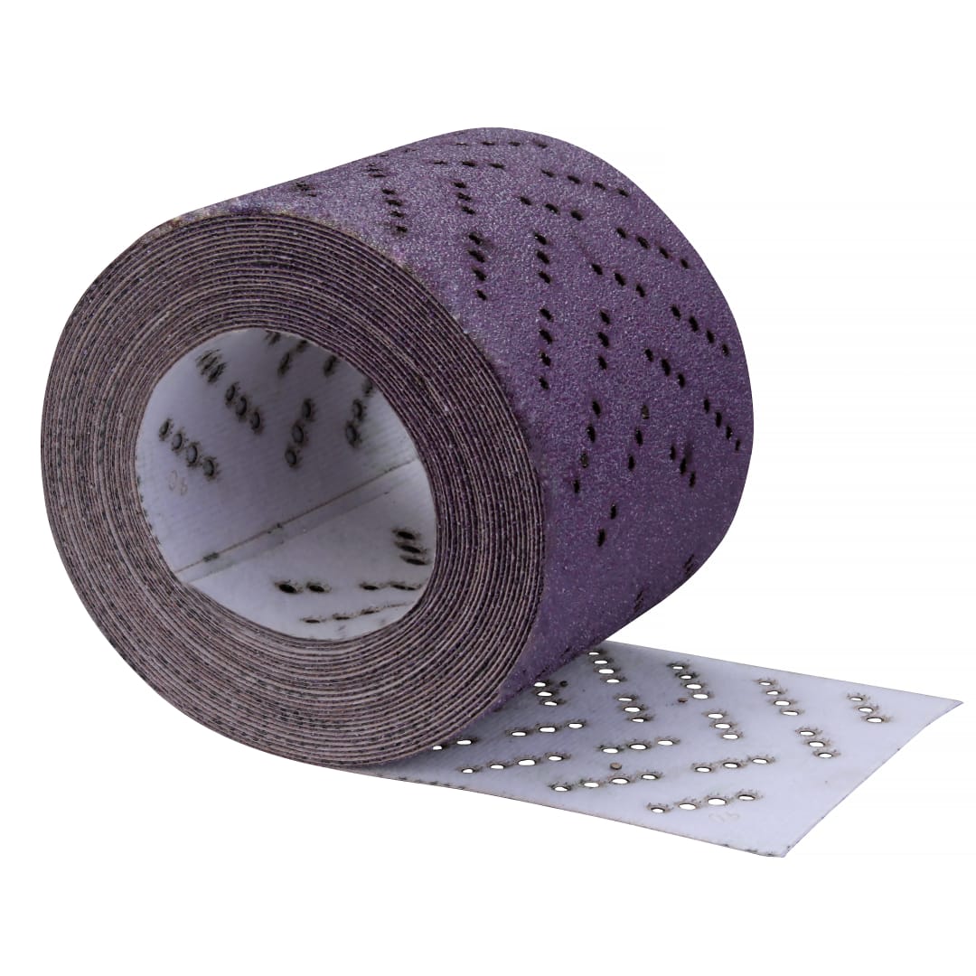 3M™ Cubitron™ II Hookit™ Clean Sanding Sheet Roll 737U, 115 mm x 8 m, Multihole, 40+, 34460