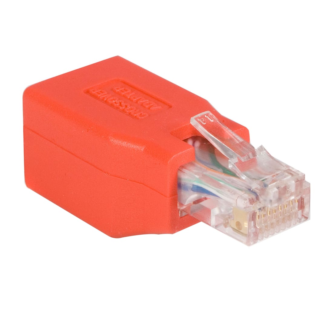 RJ45 Crossover Adapter M F Gigabit Compatible
