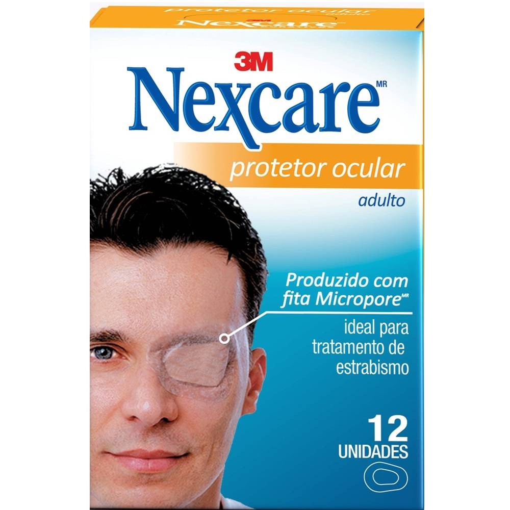 Protetor Ocular Adulto Nexcare™ , 12 Unidades