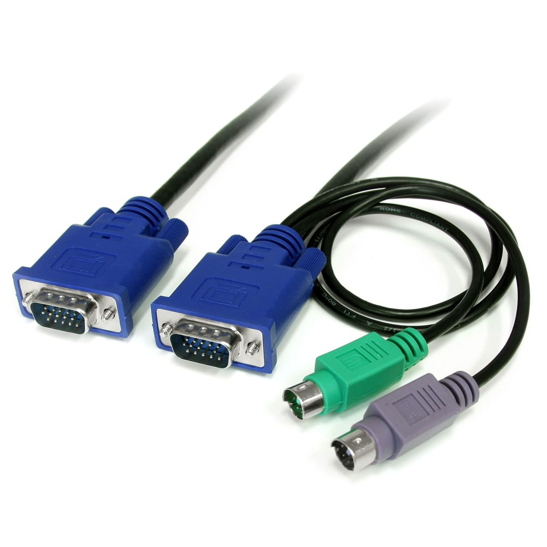 10 ft 3-in-1 KVM Cable for SV211/411