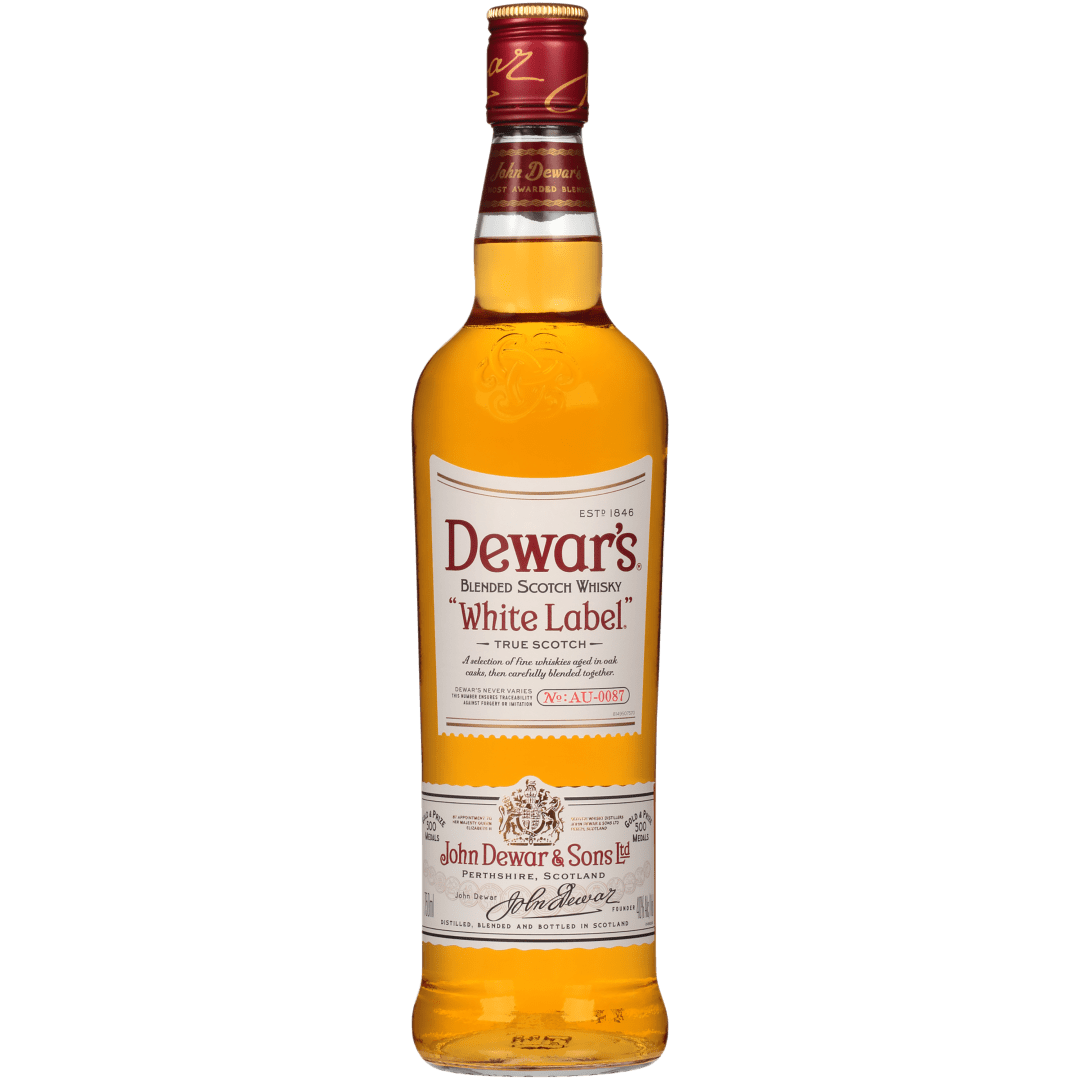 Dewar's White Label Blended Scotch Whisky 40% 750mL