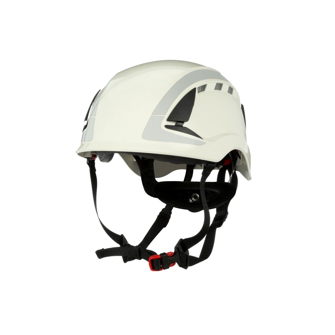 3M™ SecureFit™ X5000 Güvenlik Bareti, Havalandırmalı, reflektifli, CE, Beyaz, X5001V-CE