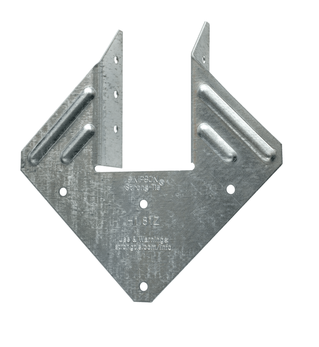 Simpson Strong-Tie H1.81Z H1.81 18-Gauge ZMAX® Galvanized Hurricane Tie