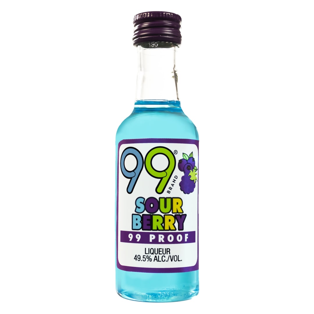 99 Sour Berry Liqueur 50ml 99 Proof