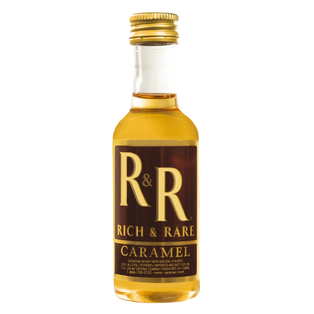 Rich & Rare Caramel Whisky 50ml 70 Proof
