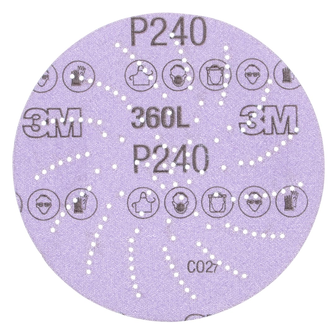 3M Xtract™ Film Disc 360L, 127 mm, P240