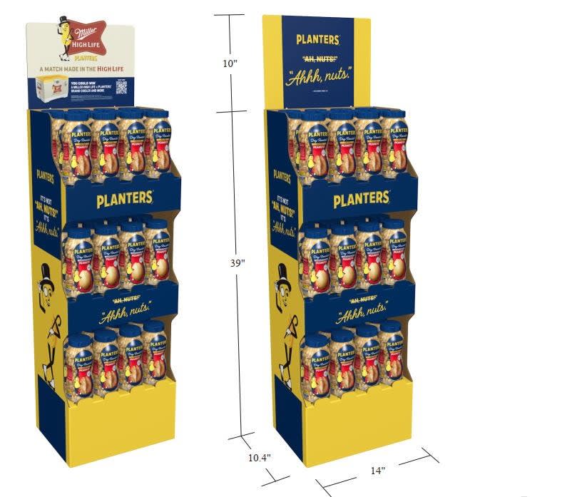 PLANTERS 36ct Flex Peanut Shipper