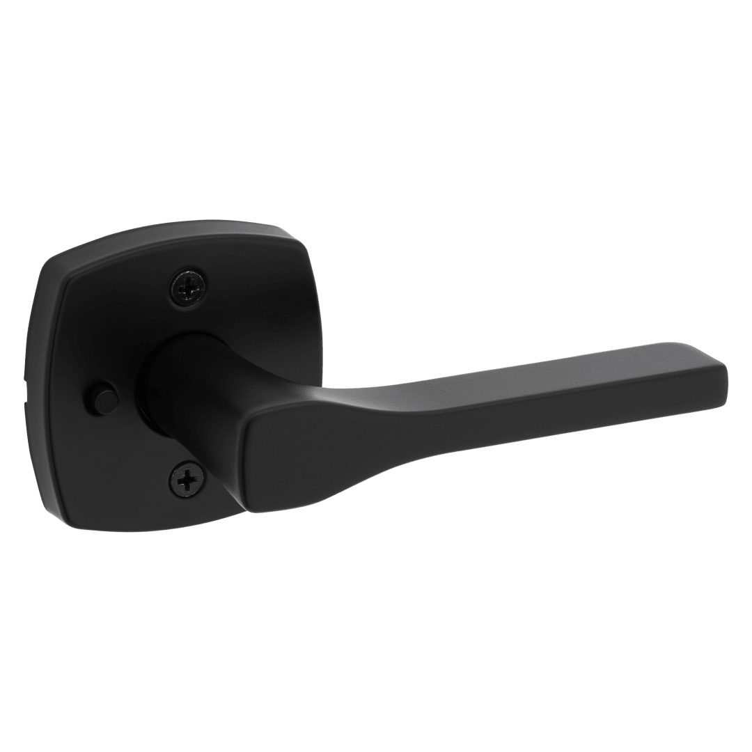 Prague Privacy Lever in Matte Black