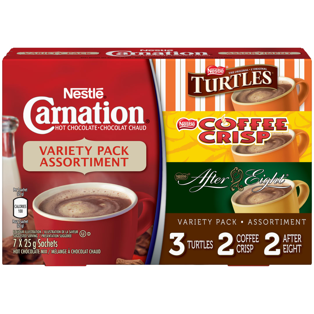 CARNATION Hot Choc Var Pk 12(7x25g) CA