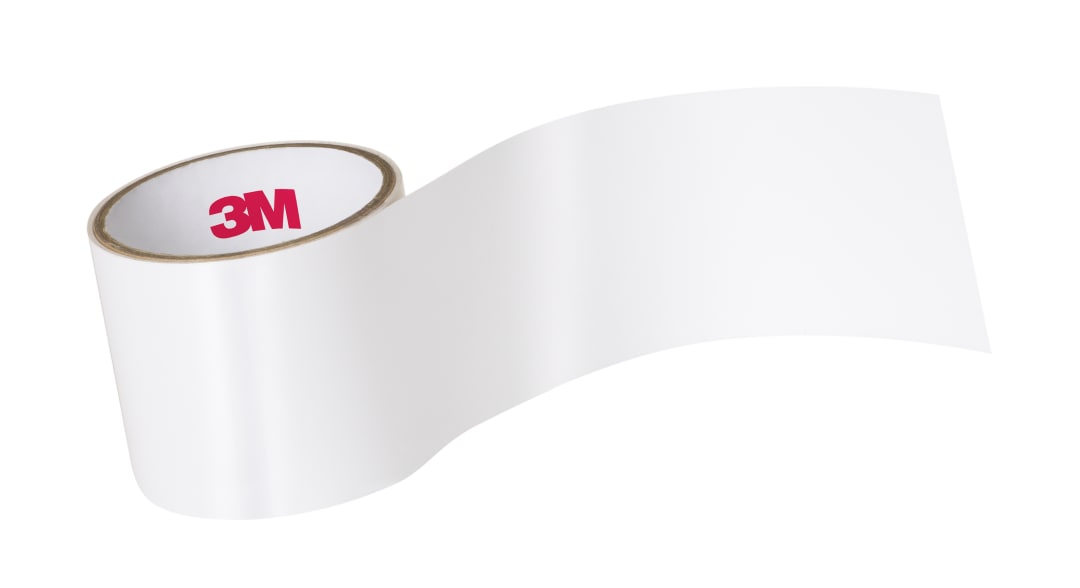 3M™ Baskı Yapılabilir Etiket Malzemesi 8418, Beyaz, 203 mm x 198 m
