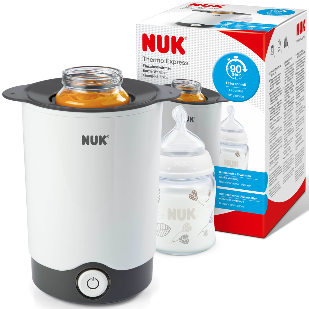 NUK BOTTLE WARMER THERMO EXPRESS 2PIN