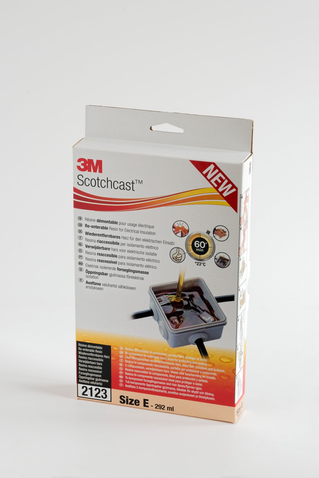 3M SCOTCHCAST 2123-E RESIN 292ML