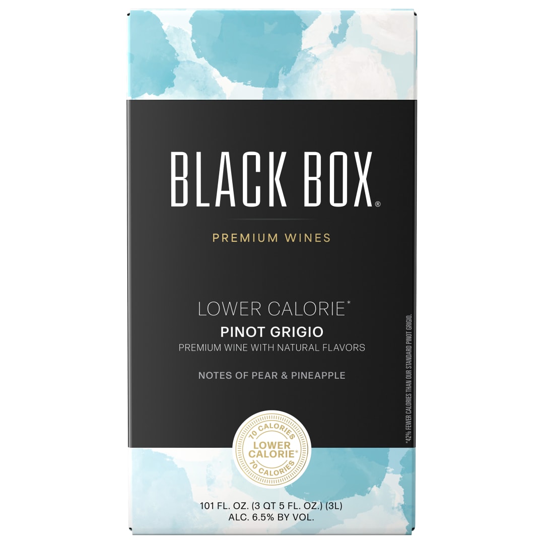 Black Box Lower Calorie Pinot Grigio White Wine 3L Box