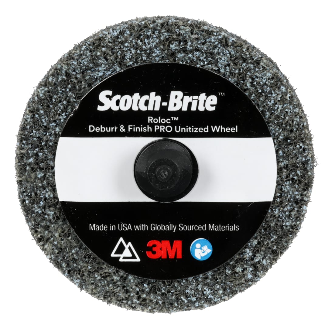 Scotch-Brite™ Roloc™ Çapak Alma ve Finisaj PRO Unitised Teker, DP-UR, 50,8 mm x 6 mm, TR, 9C XCRS+