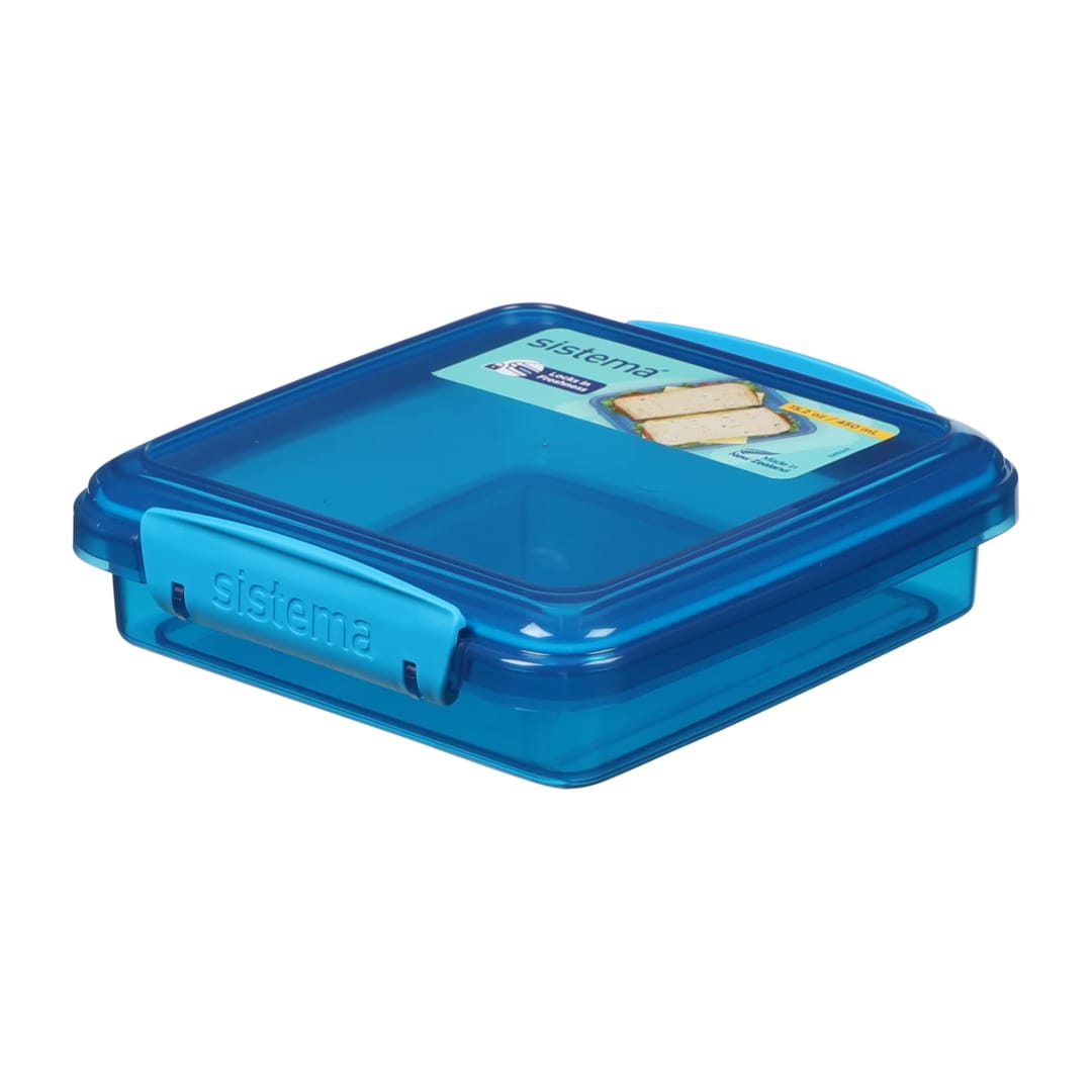 450ML SANDWICH BOX COL MIX UK/FR BTS26