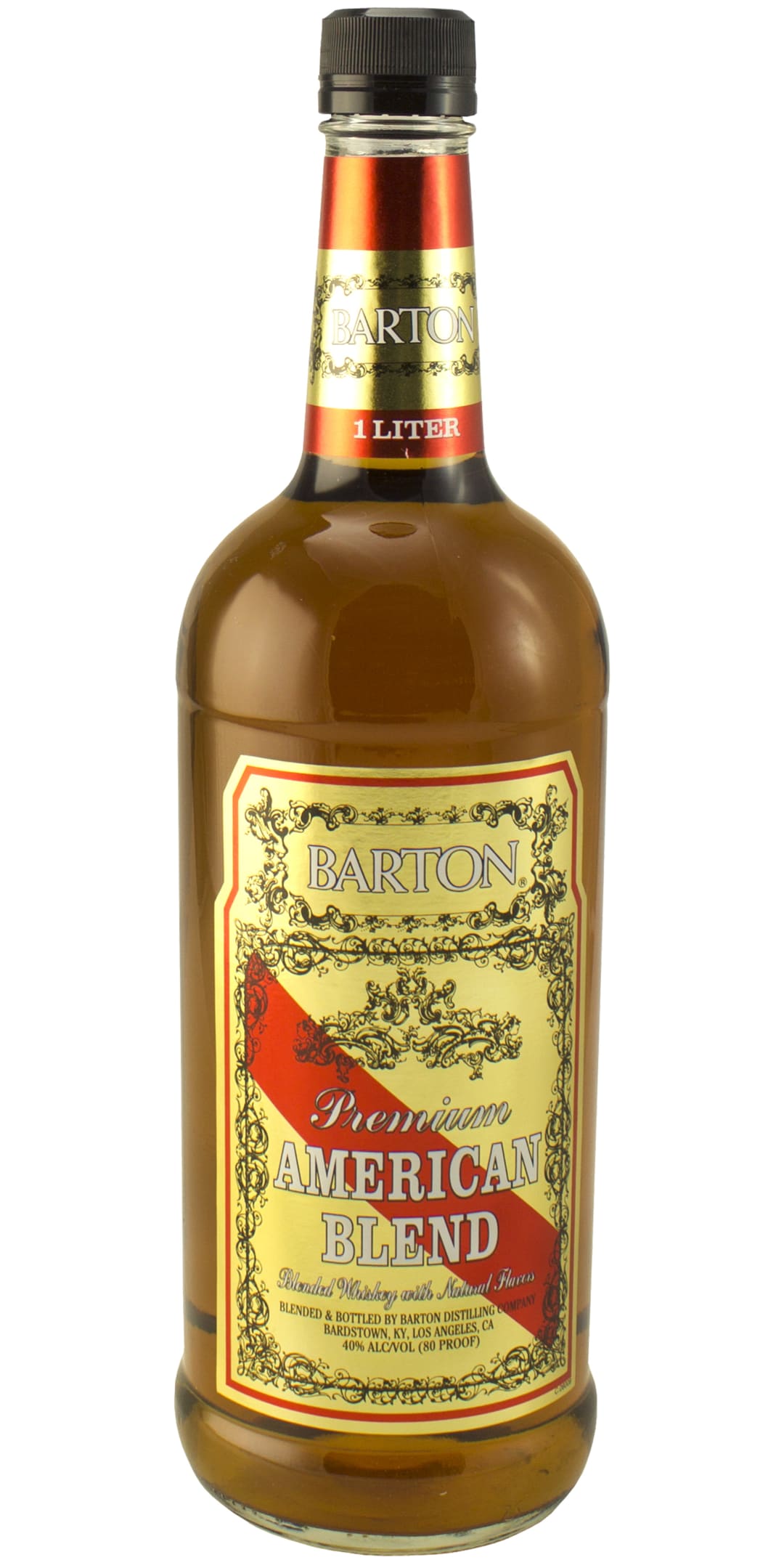 Barton Blended Whiskey 1l 80 Proof