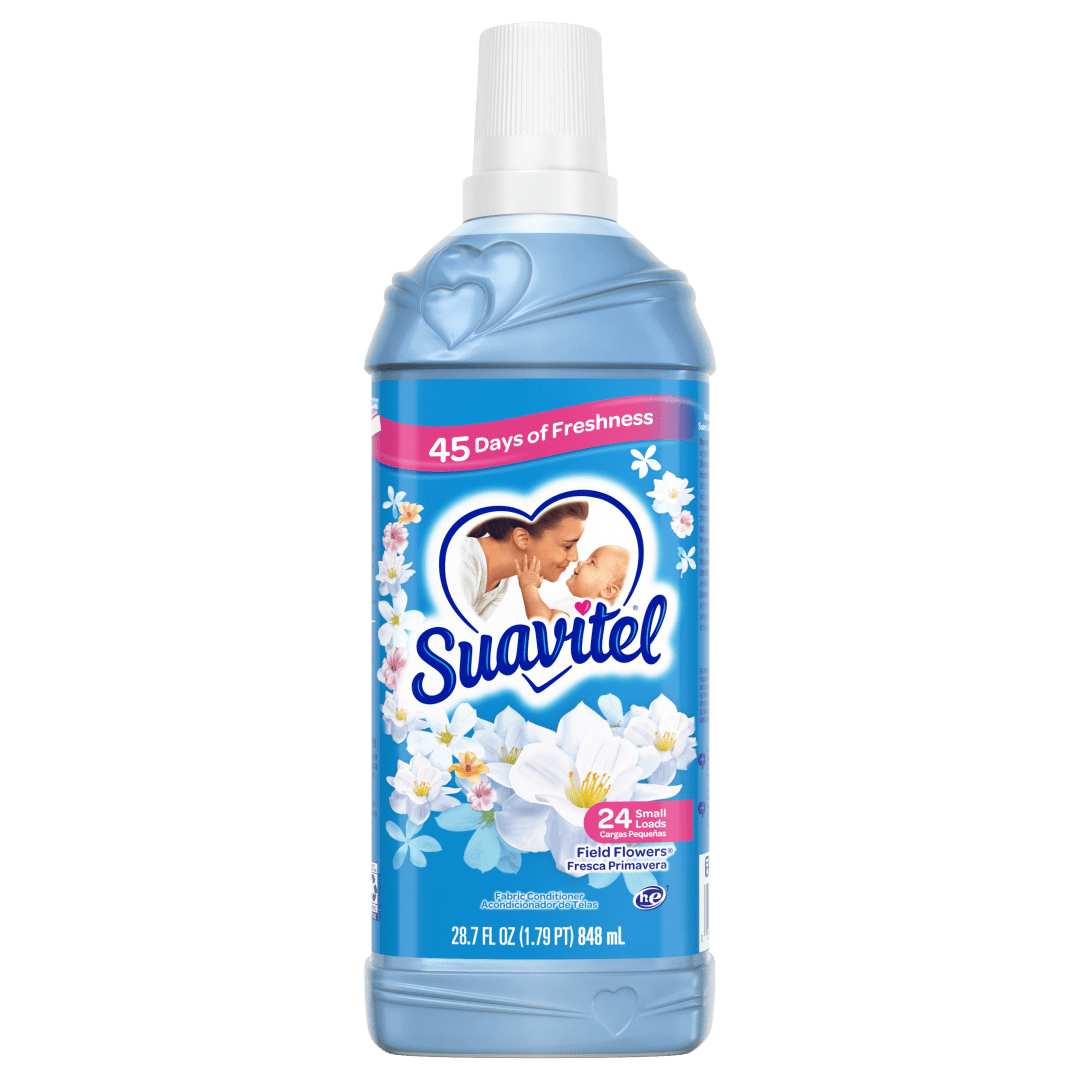 Suavitel Liquid Fabric Softener, Field Flowers, 28.7oz