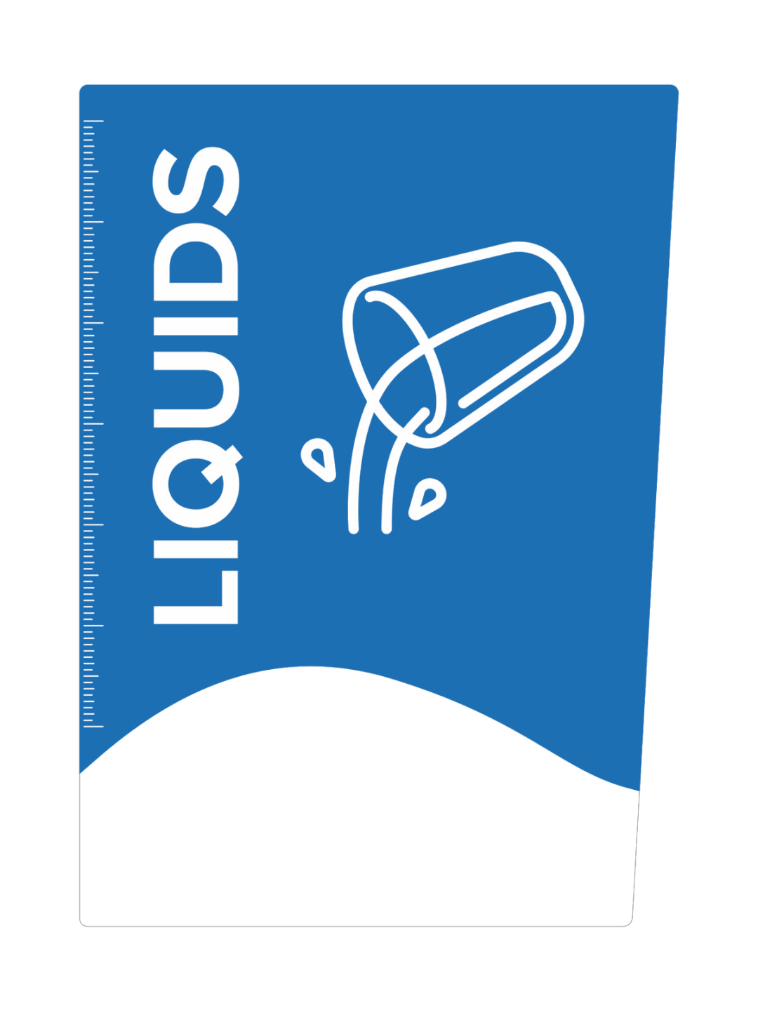  LIQUID COLLECTION - Label - Essential - Liquids - Blue-White