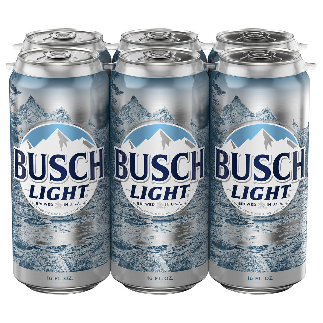 Busch Light® Beer, 6 Pack 16 fl. oz. Cans