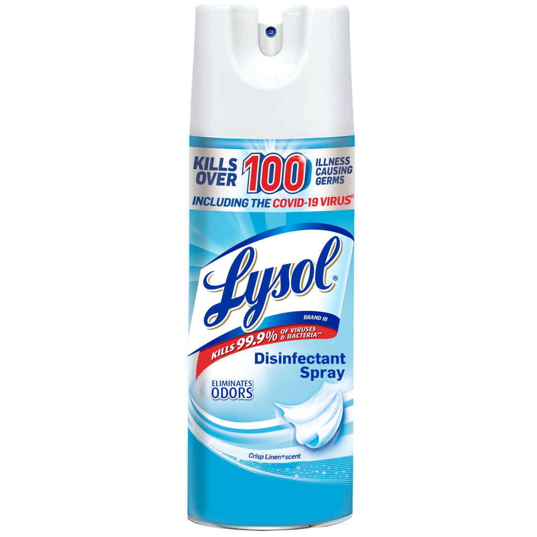 LYSOL® Disinfectant Spray - Crisp Linen® 12/12.5 oz.