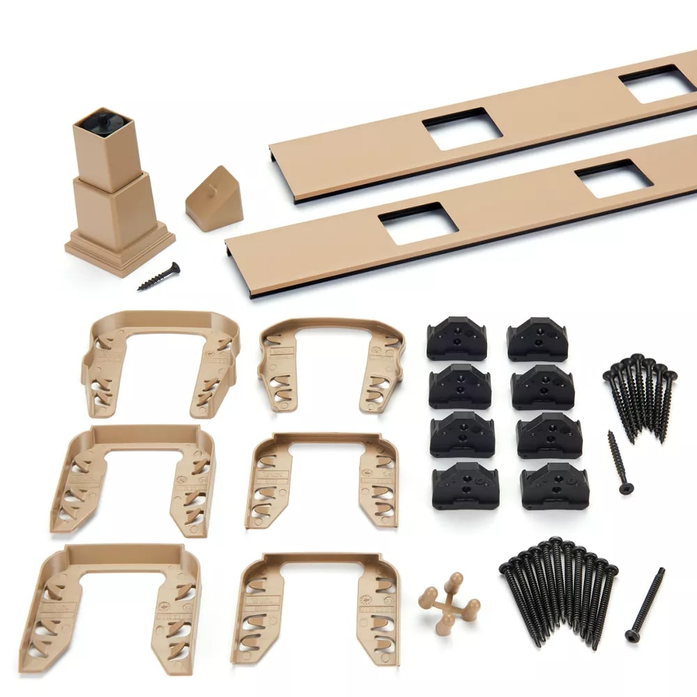 8-ft Transcend Accessory Infill Kit for Square Composite Balusters-Stair-Rope Swing