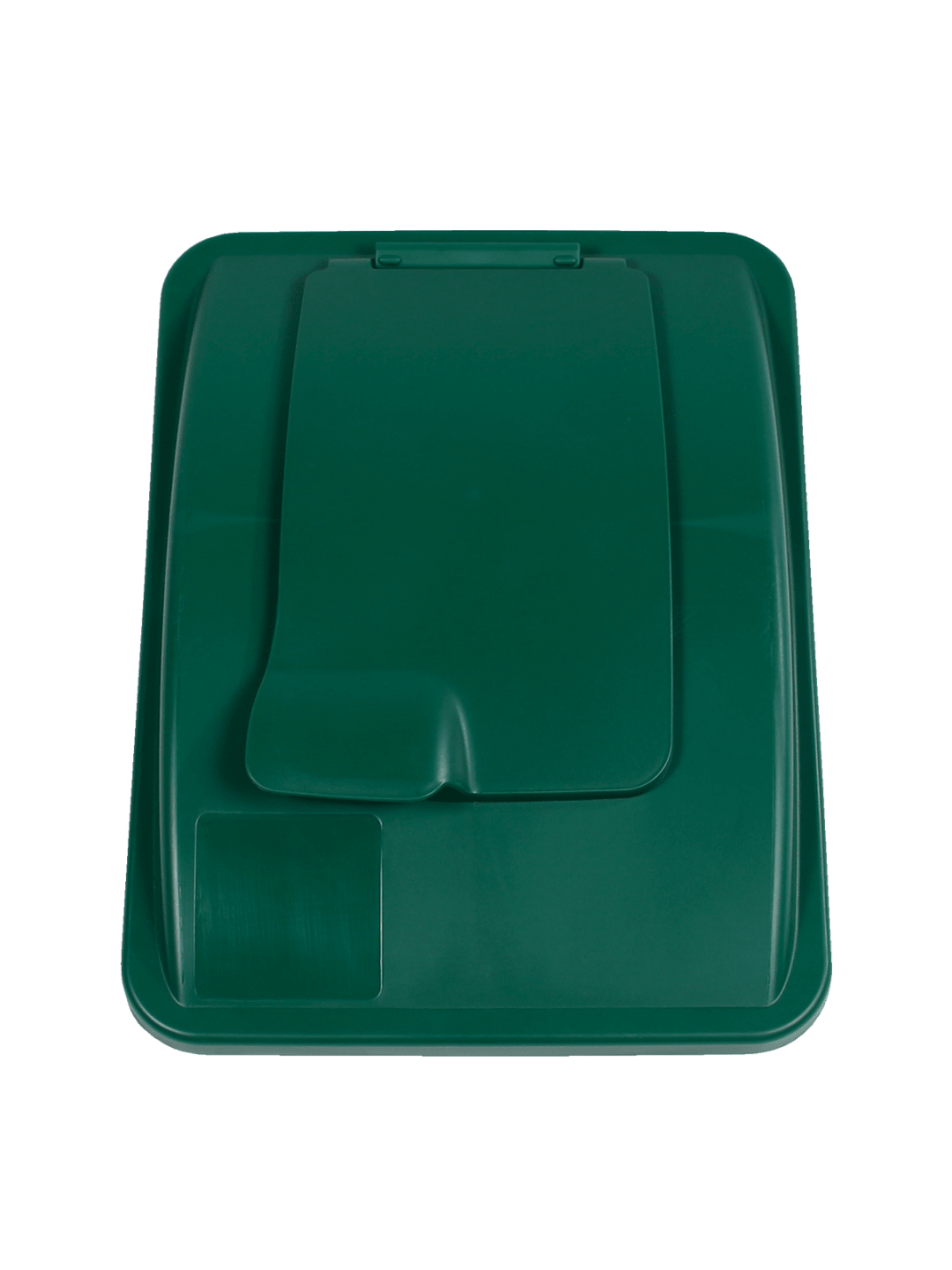  WASTE WATCHER - Single - Lid - Xl - Solid Lift - Dark Green