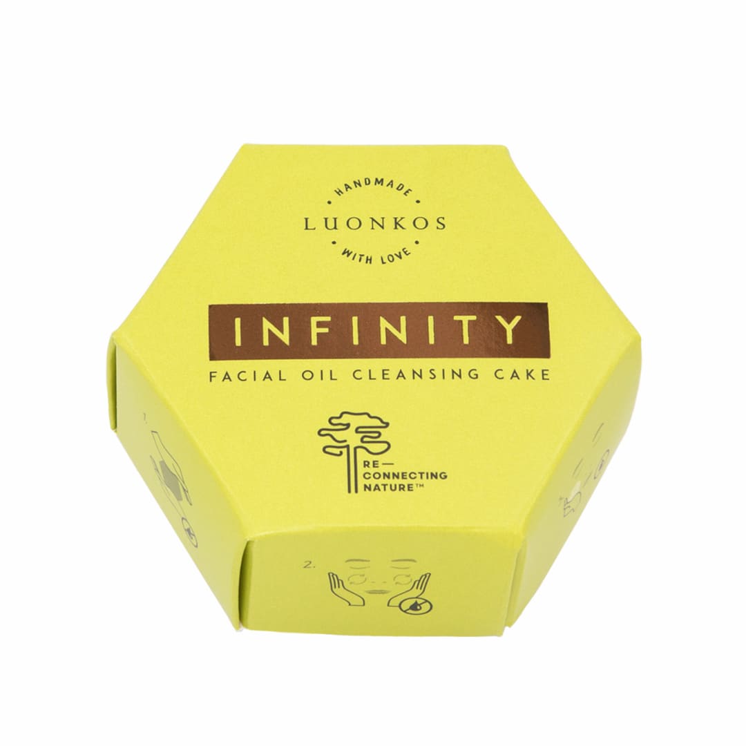 Luonkos Infinity facial oil cleansing cake
