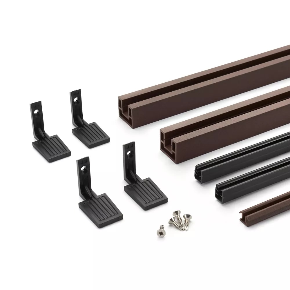 Trex Signature® 36" Mesh Rail Vertical Cut Kit - Horizontal Bronze