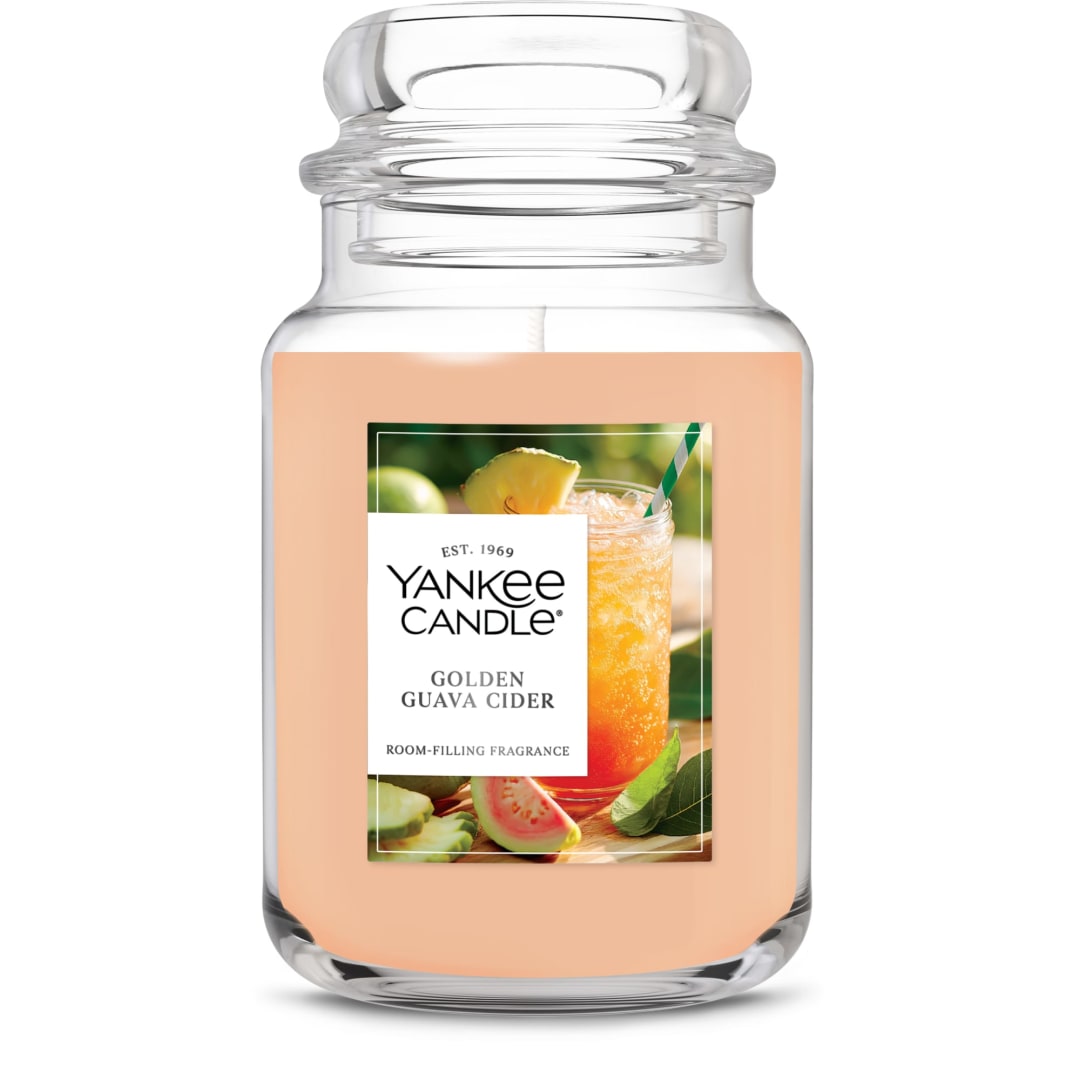 Yankee Candle Golden Guava Cider Original Large Jar Candle