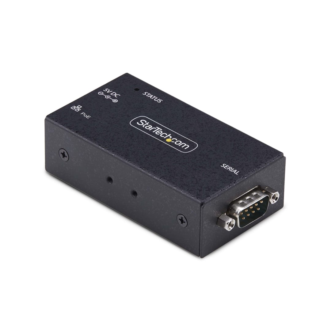 1-port RS232 to Ethernet Device Server - PoE
